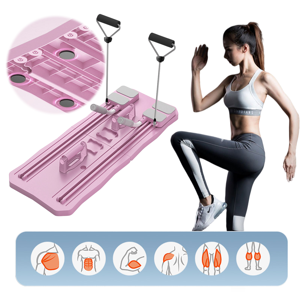 Push Up Board Foldable Multi Function - Plataforma de Exercícios Multifuncional, Máquina de