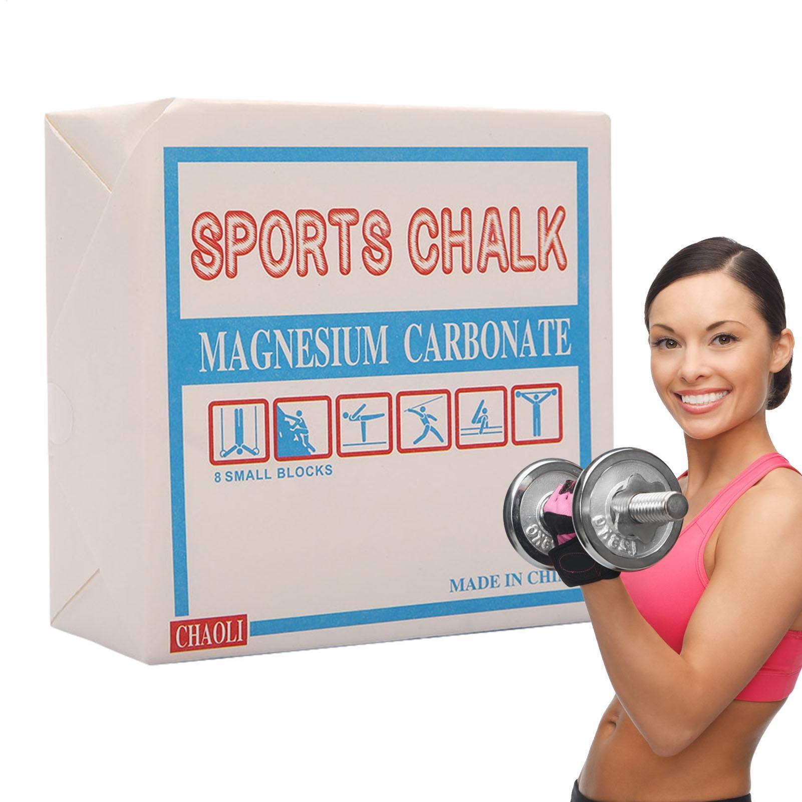 Gym Chalk Block Grip - Bloco de magnésio antiderrapante de 65g