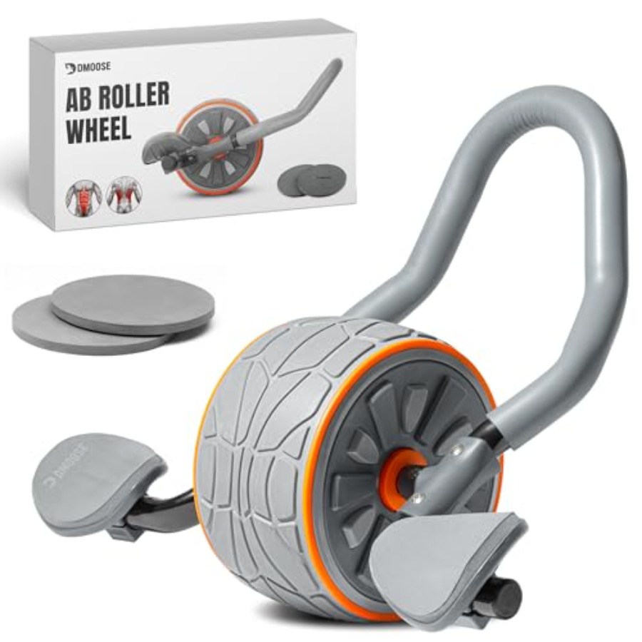 Ab Roller Wheel With Elbow Support - Roda Abdominal com Apoio para Cotovelos