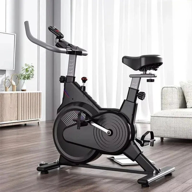Exercise Bike Magnetic Resistance - Bicicletas de Exercício Pretas e Brancas