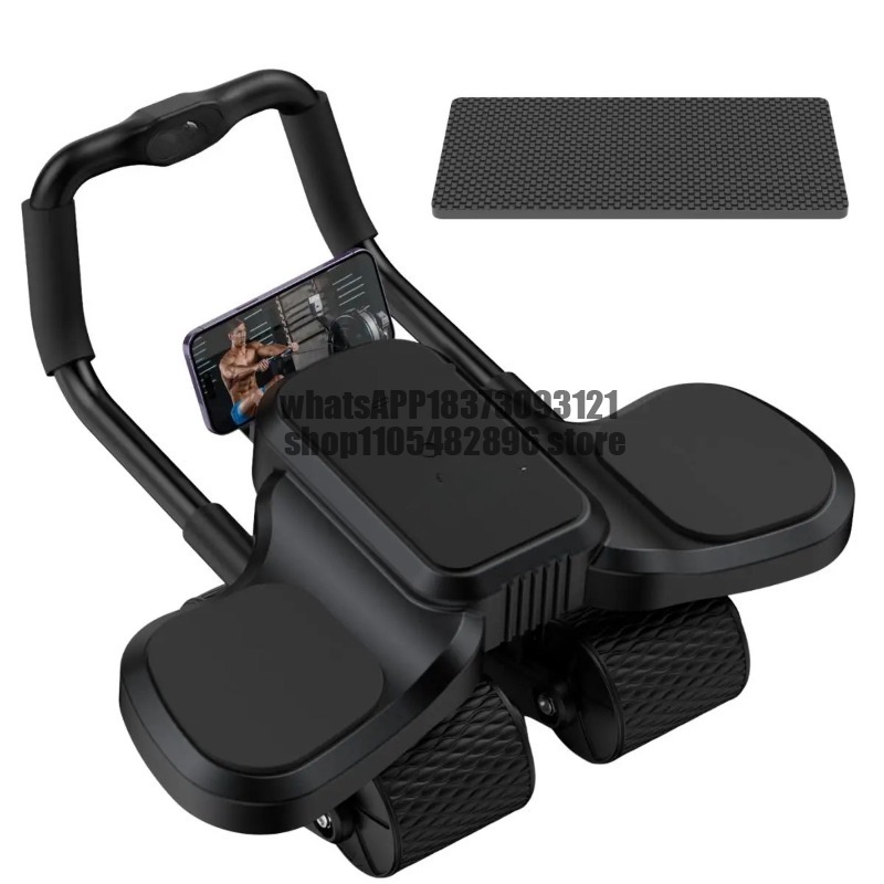 Ab Roller Wheel With Elbow Support - Roda Abdominal 2 em 1 com