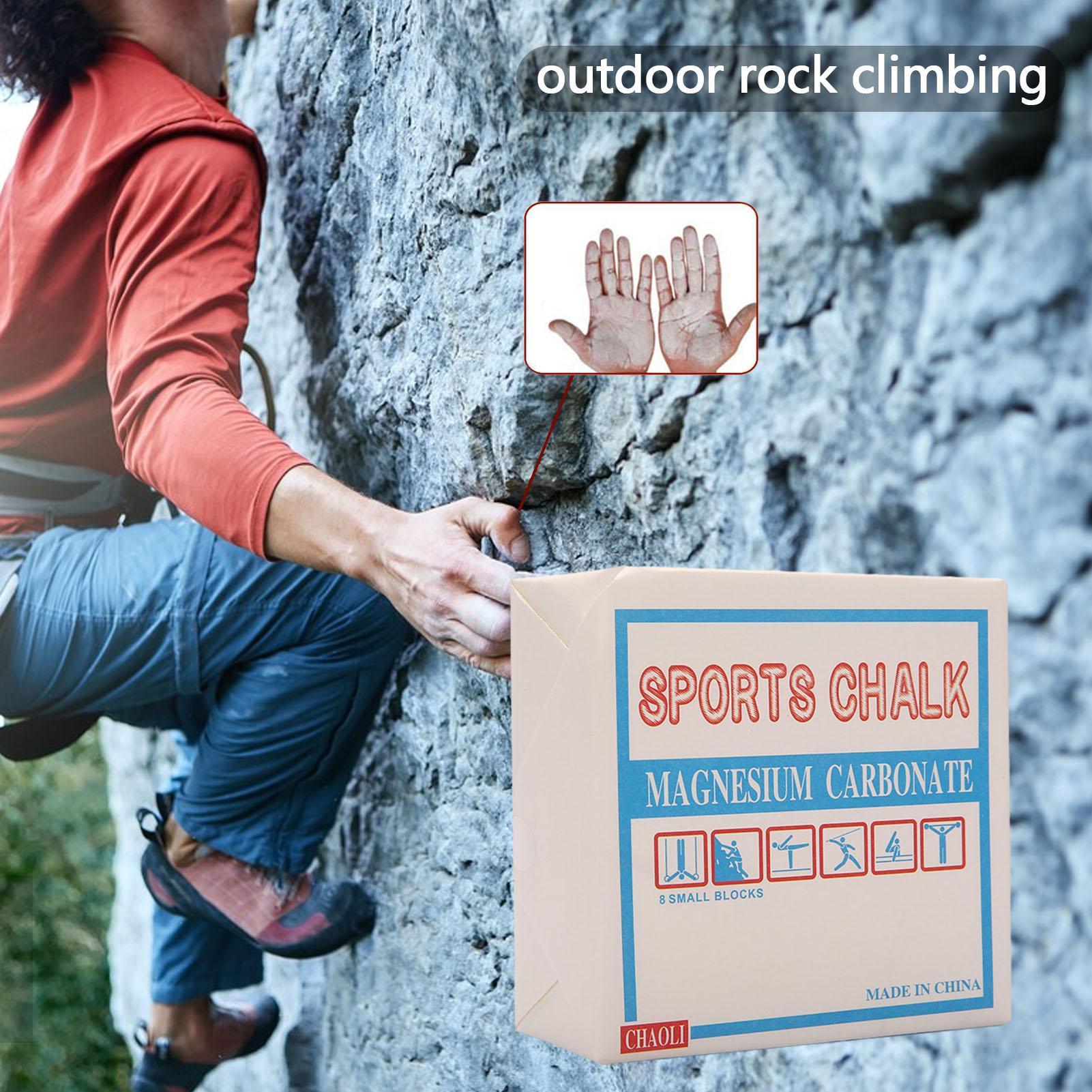 Gym Chalk Block Grip - Bloco de Magnésio Antiderrapante para Escalada,
