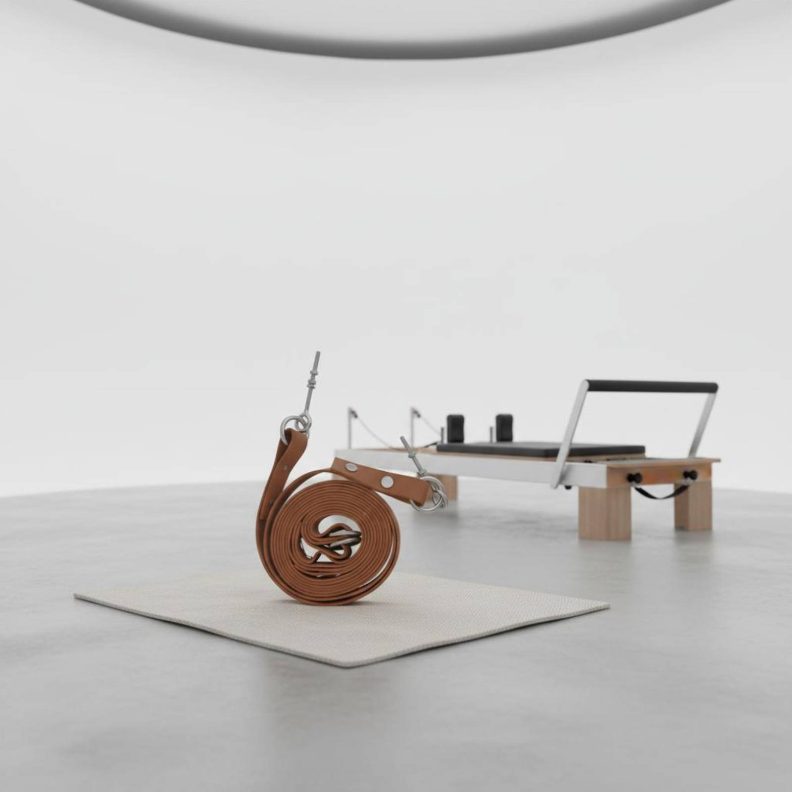 Fitness Equipment - Faixa Dupla Reformer para Pilates: Confortável,