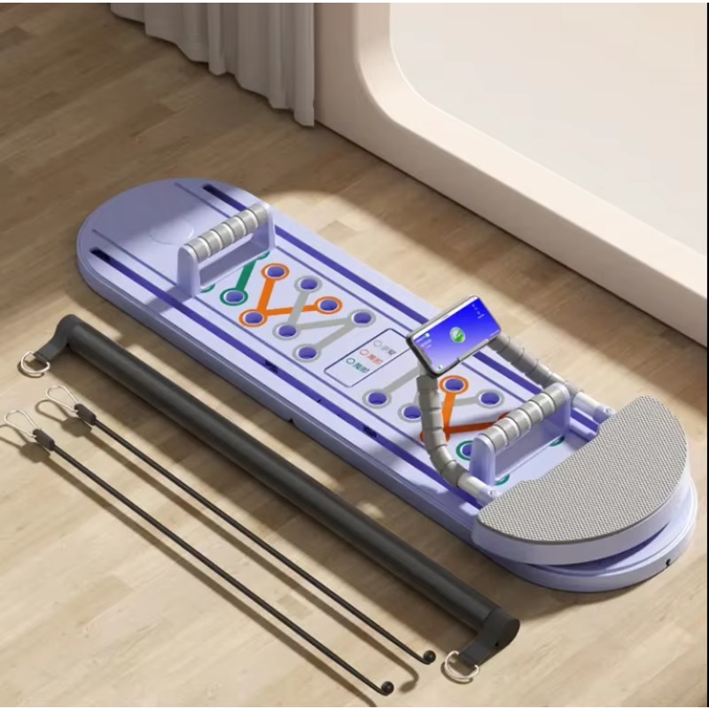 Push Up Board Foldable Multi Function - Plataforma de Flexão para Fitness, Barra
