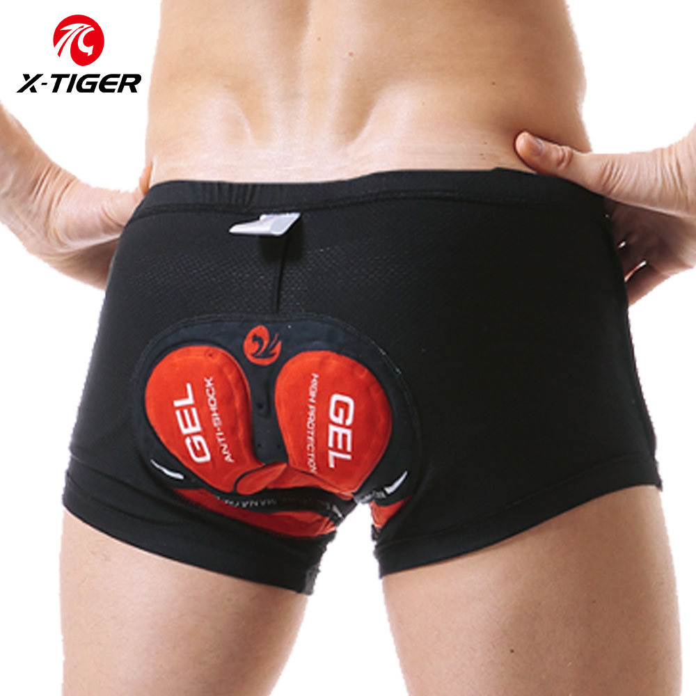 X-Tiger Calções De Ciclismo Ma - Padded Cycling Shorts 5D Gel avaliação e preço