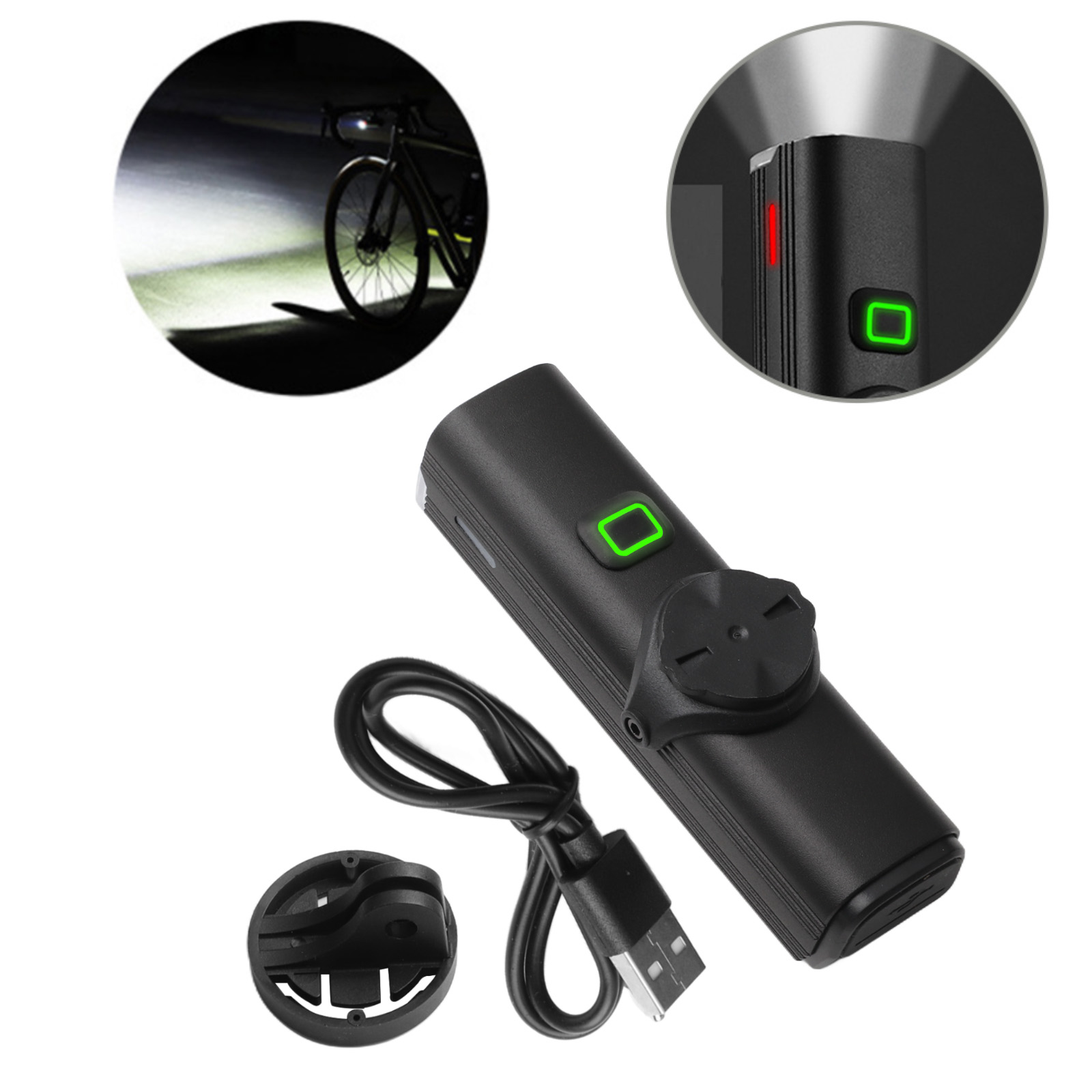 Lanterna de bicicleta recarreg - Rechargeable Bicycle Headlight 1000 Lumen avaliação e preço