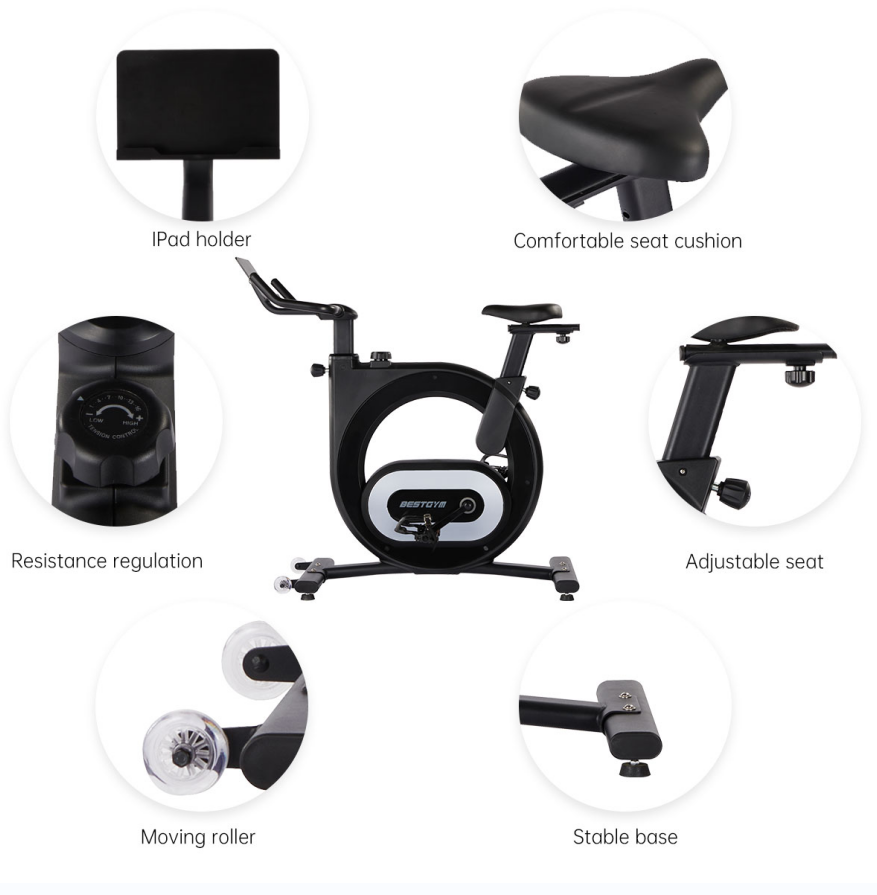 Bicicleta Ergométrica de Spinn - Exercise Bike Magnetic Resistance avaliação e preço