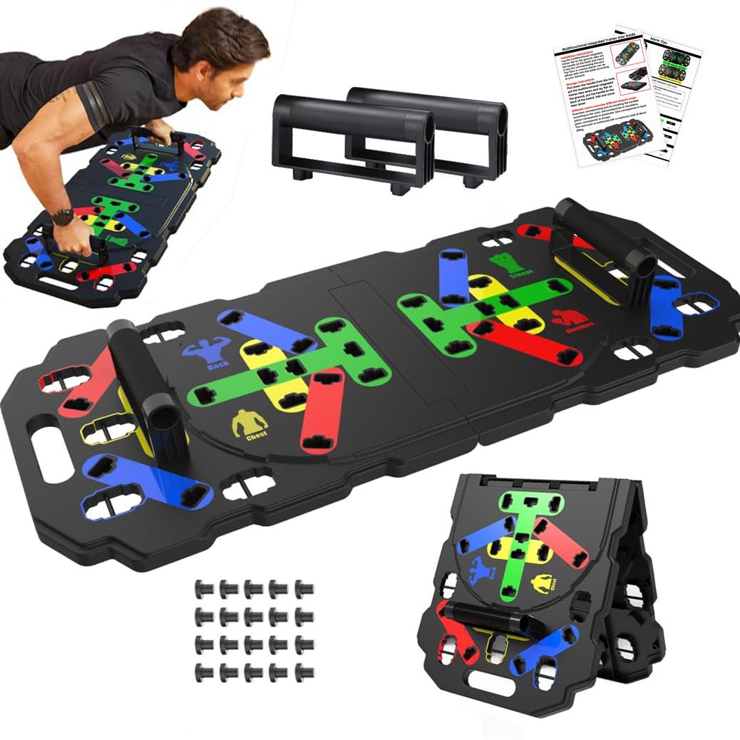 Plataforma de Flexões Portátil - Push Up Board Foldable Multi Function avaliação e preço
