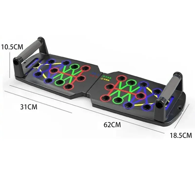 Portátil Multifuncional Push-u - Push Up Board Foldable Multi Function avaliação e preço
