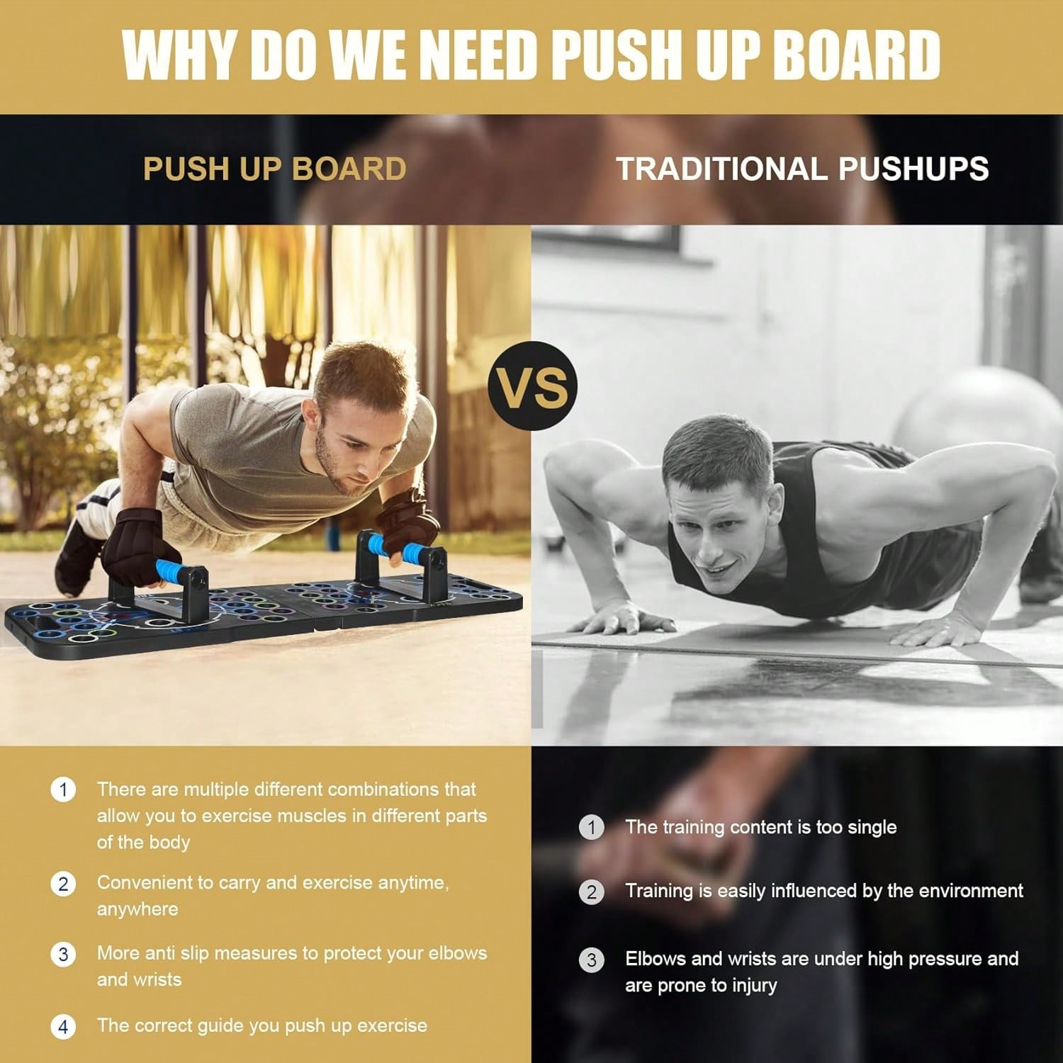Sistema de prancha dobrável pa - Push Up Board Foldable Multi Function avaliação e preço
