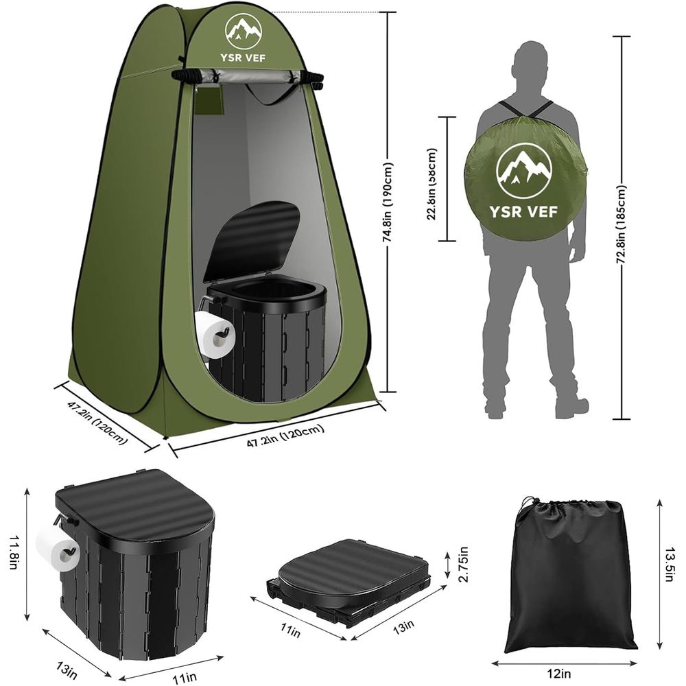 Kit de Sanitário Portátil, San - Camping avaliação e preço