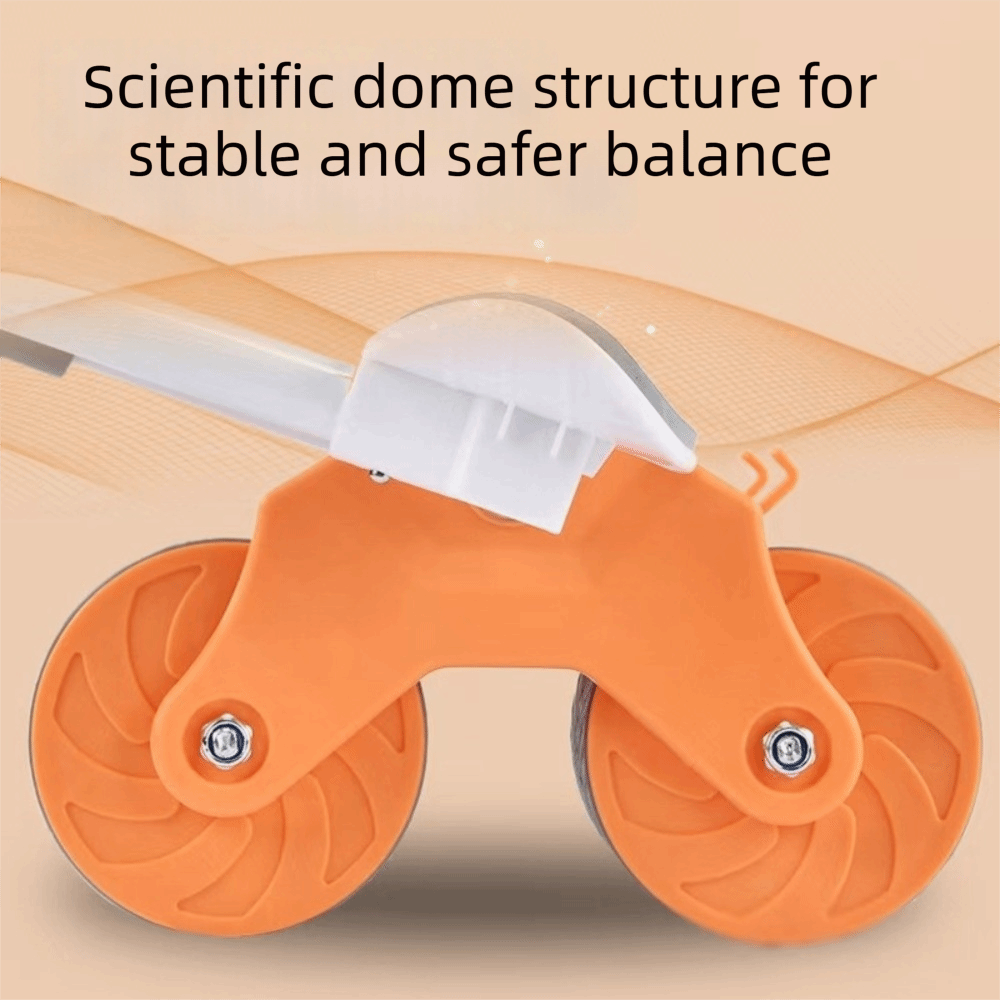 Roda Abdominal de Aço ABS com  - Ab Roller Wheel With Elbow Support avaliação e preço