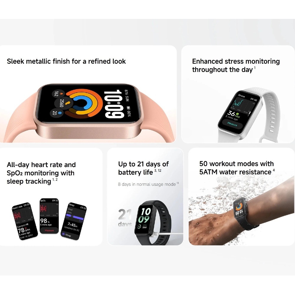 Xiaomi Smart Band 11 Versão Gl - Resistance Bands Set With Handles avaliação e preço