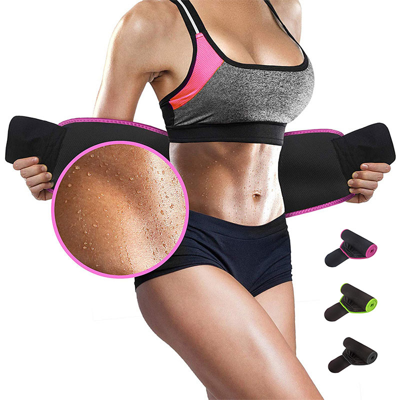 1pc cintura trimmer cinto perd - Sweat Waist Trainer Belt Neoprene avaliação e preço