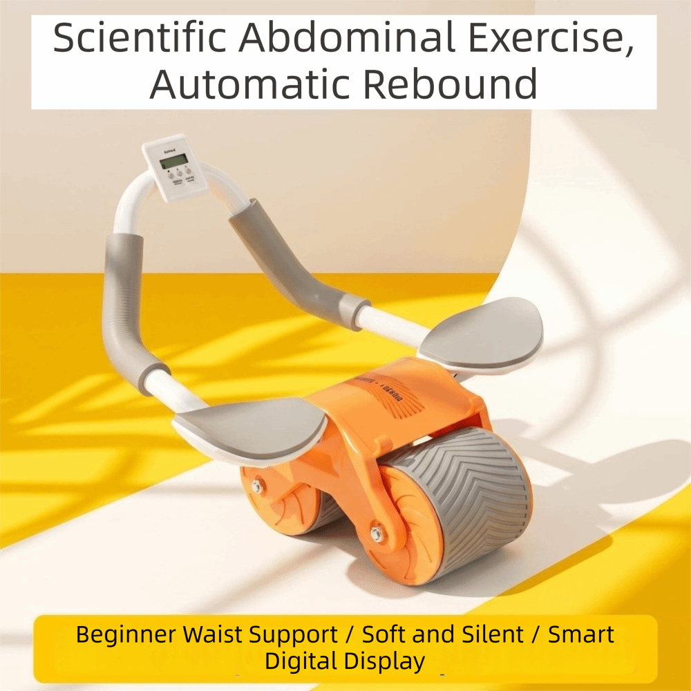 Roda Abdominal com Retorno Aut - Ab Roller Wheel With Elbow Support avaliação e preço