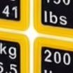 Conjunto de 2 Adesivos Amarelo - Fitness Equipment avaliação e preço