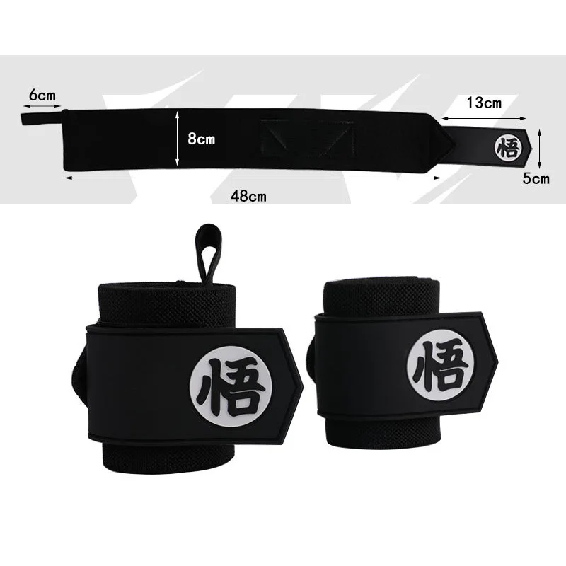 1 Par de Faixas de Suporte par - Wrist Wraps Weightlifting Support avaliação e preço