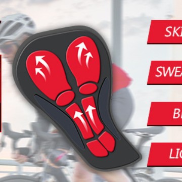 Shorts de Ciclismo Respiráveis - Padded Cycling Shorts 5D Gel avaliação e preço