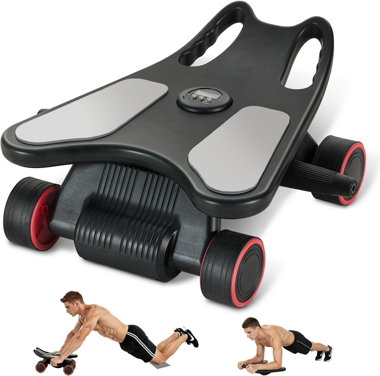Roda Abdominal, Ab Roller, Ab  - Ab Roller Wheel With Elbow Support avaliação e preço