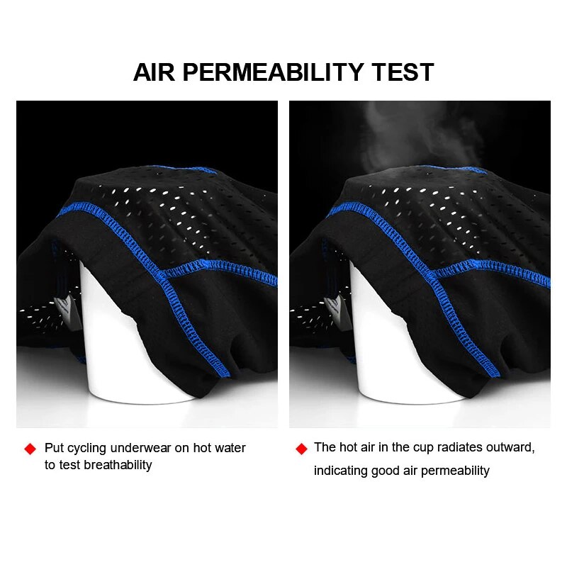 Roupa interior masculina de ci - Padded Cycling Shorts 5D Gel avaliação e preço