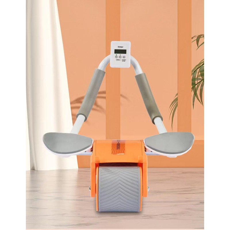 Roda Abdominal com Retorno Aut - Ab Roller Wheel With Elbow Support avaliação e preço