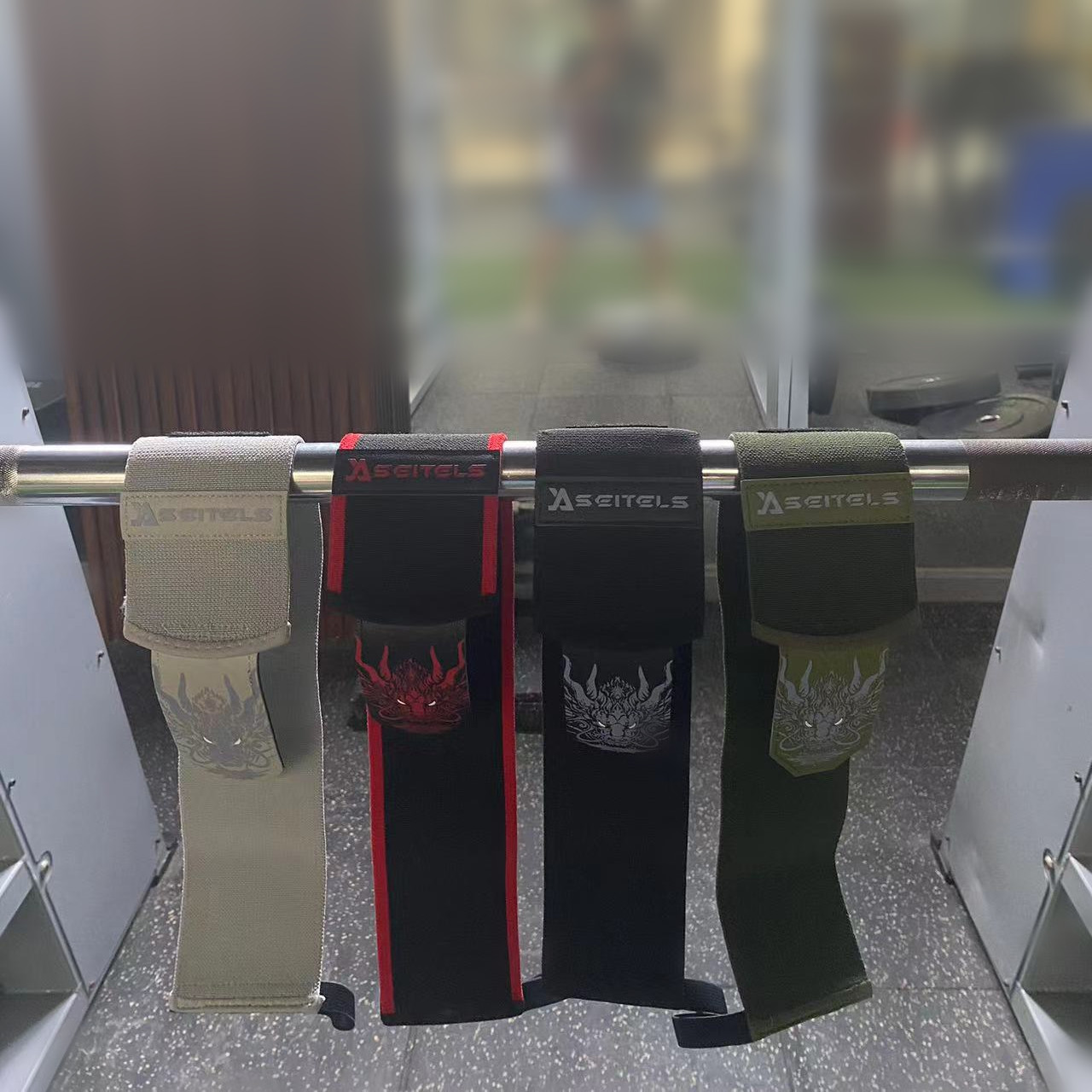 1 Par de Faixas de Pulso Dragã - Wrist Wraps Weightlifting Support avaliação e preço