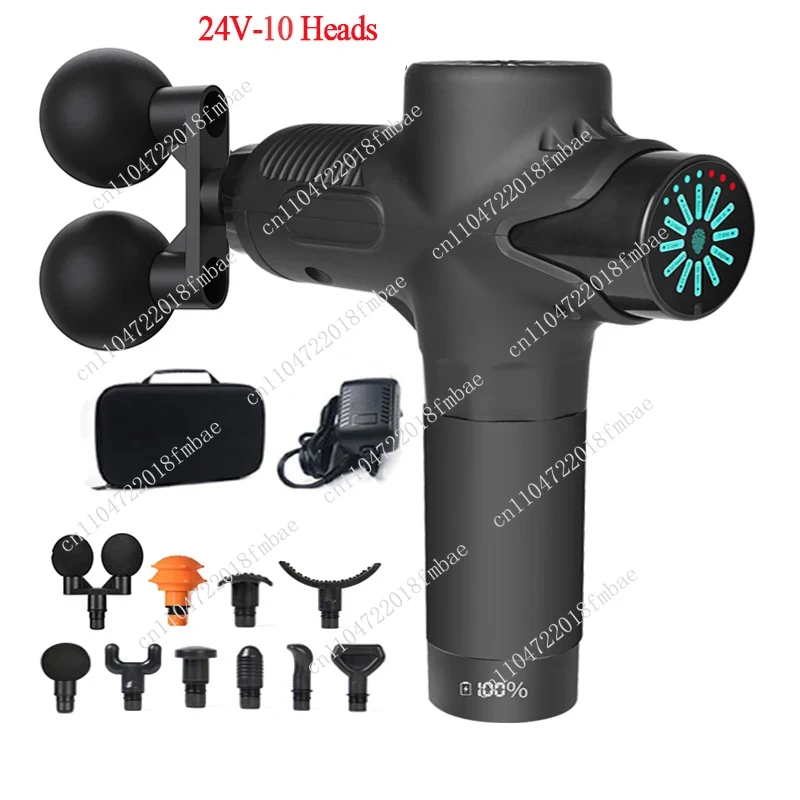 Pistola de massagem elétrica p - Electric Massage Gun Deep Tissue avaliação e preço