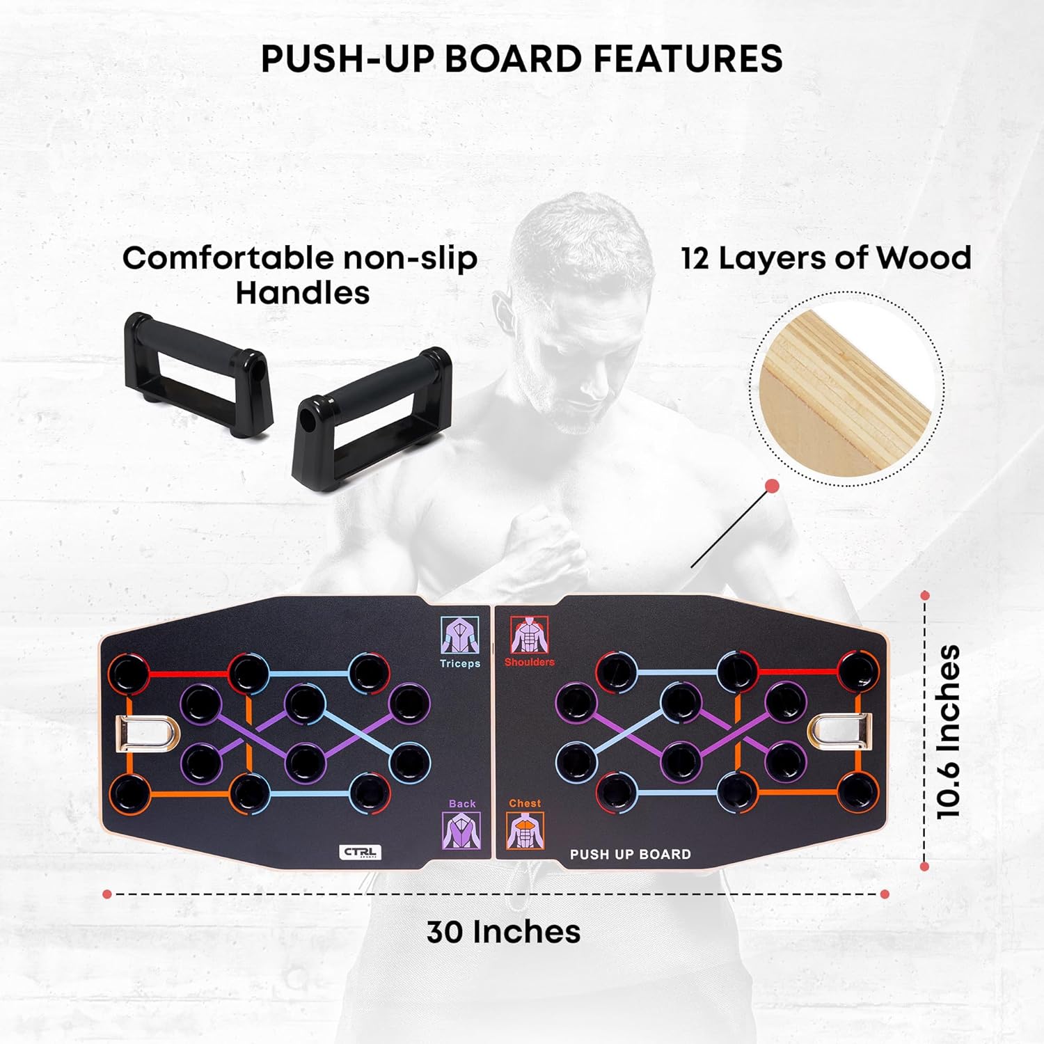 Prancha de Flexão Multifuncion - Push Up Board Foldable Multi Function avaliação e preço