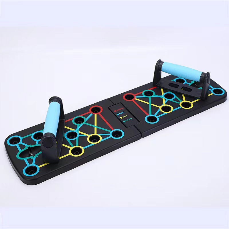Conjunto de placa push-up mult - Push Up Board Foldable Multi Function avaliação e preço