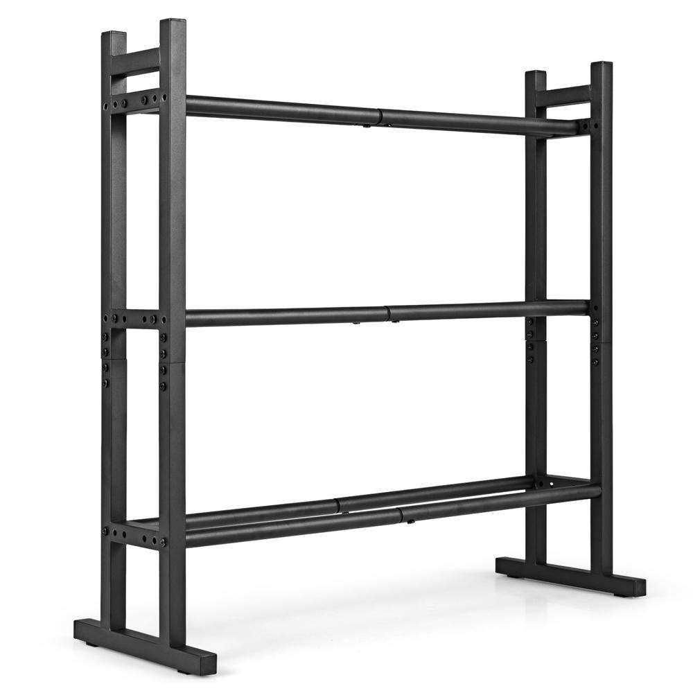 Suporte para Halteres de 3 Nív - Fitness Equipment avaliação e preço