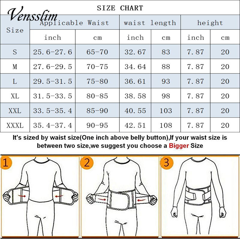 Vensslim emagrecimento compres - Sweat Waist Trainer Belt Neoprene avaliação e preço
