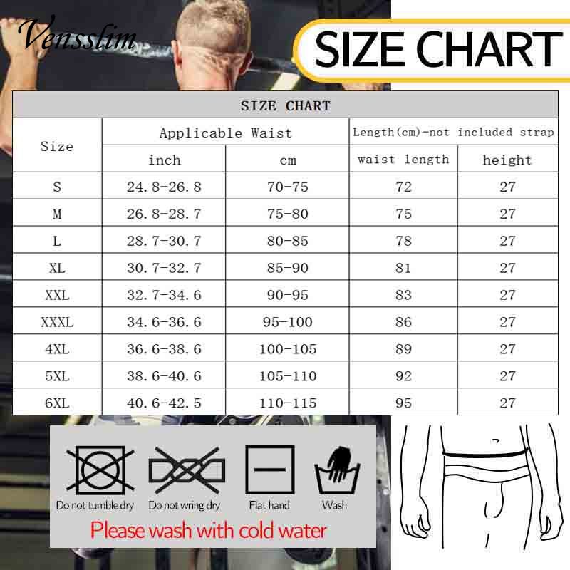 Vensslim masculino cintura tra - Sweat Waist Trainer Belt Neoprene avaliação e preço