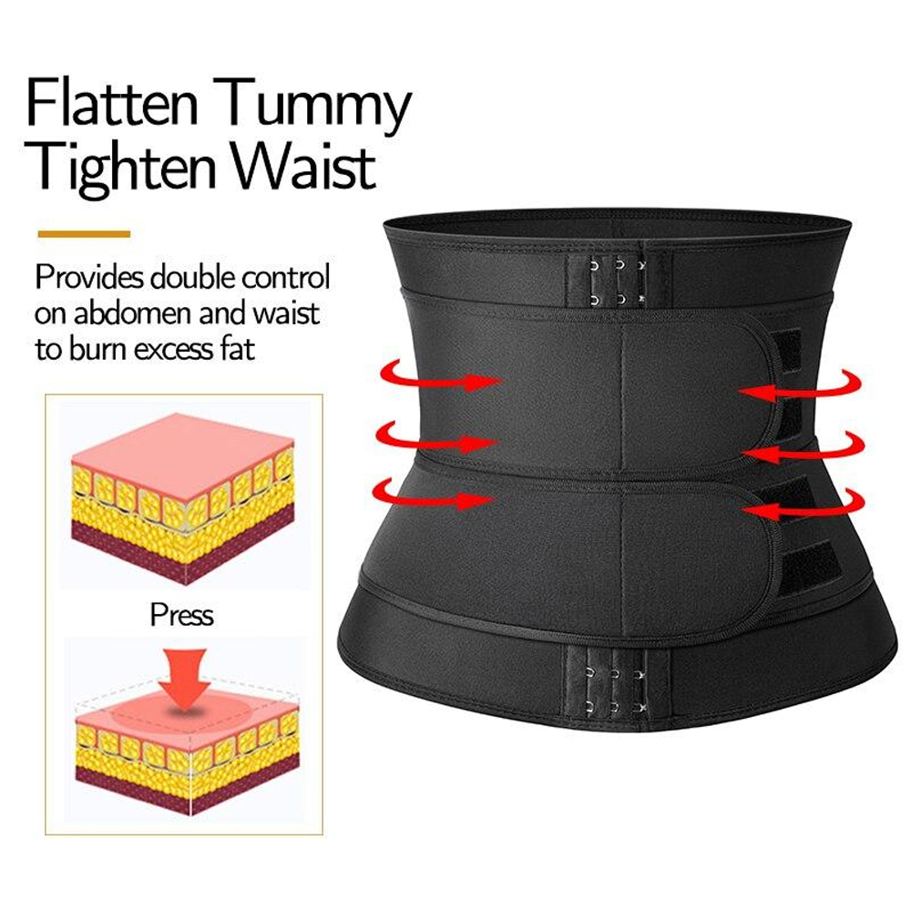 Mulheres e homens cintura trai - Sweat Waist Trainer Belt Neoprene avaliação e preço