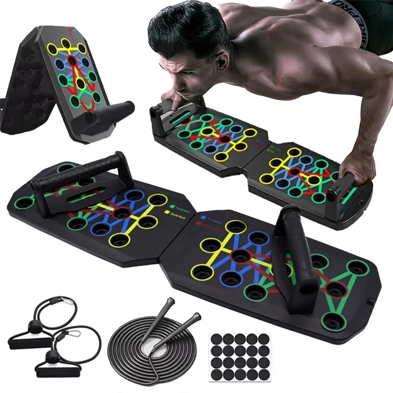 Conjunto de prancha push-up do - Push Up Board Foldable Multi Function avaliação e preço