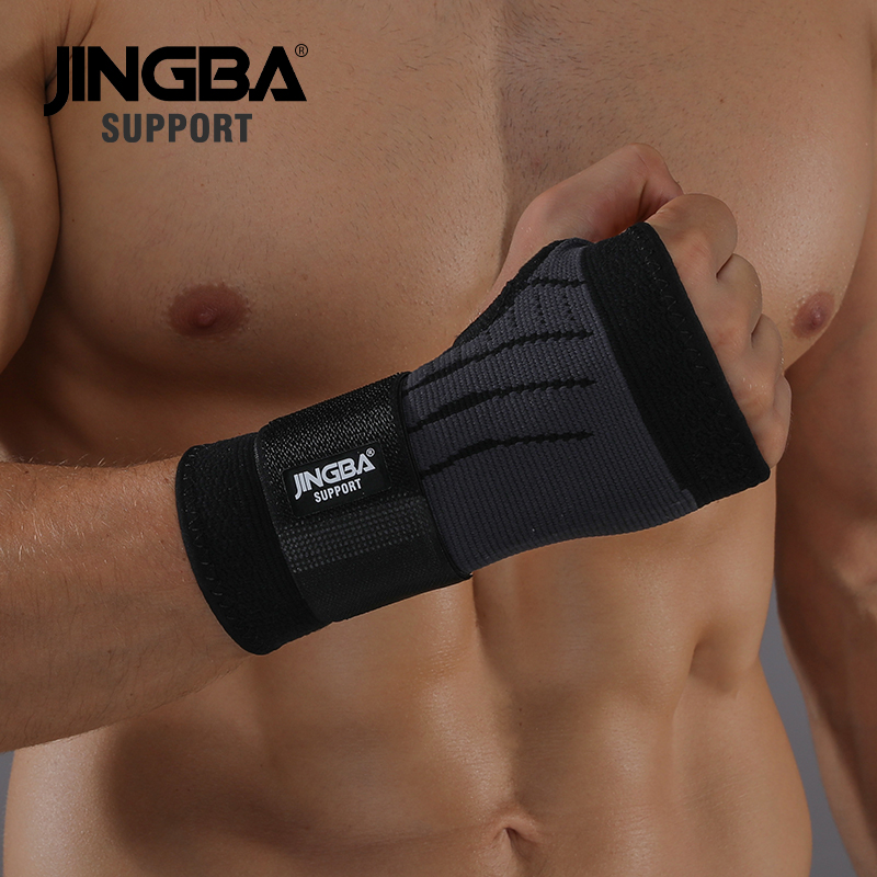 Jingba suporte 1 pçs boxe mão  - Wrist Wraps Weightlifting Support avaliação e preço