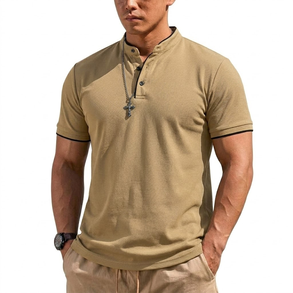 Camisa Henley de Manga Curta p - Hiking avaliação e preço