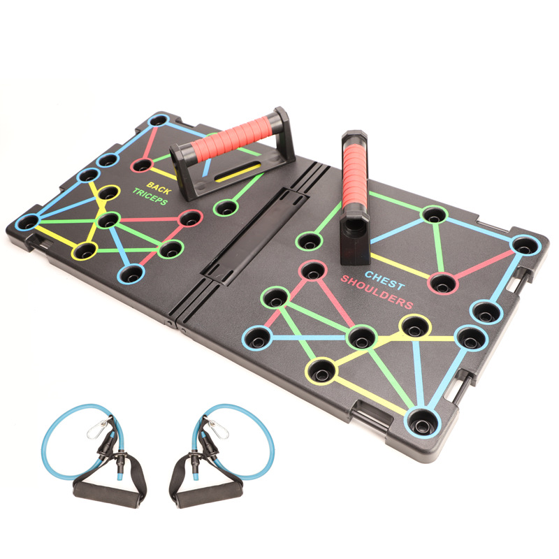 Multifuncional dobrável push-u - Push Up Board Foldable Multi Function avaliação e preço
