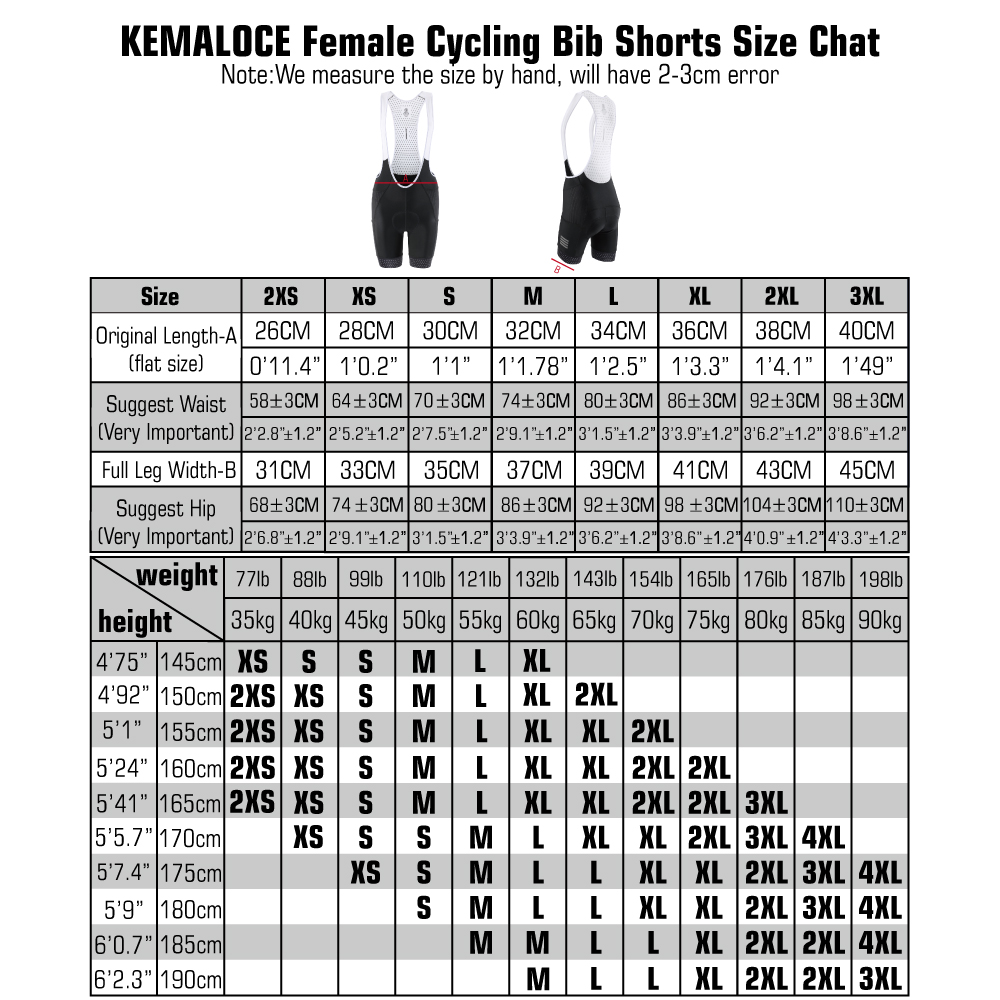 KEMALOCE-shorts de ciclismo pa - Padded Cycling Shorts 5D Gel avaliação e preço