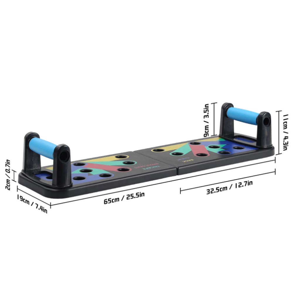 Placa de rack push-up dobrável - Push Up Board Foldable Multi Function avaliação e preço
