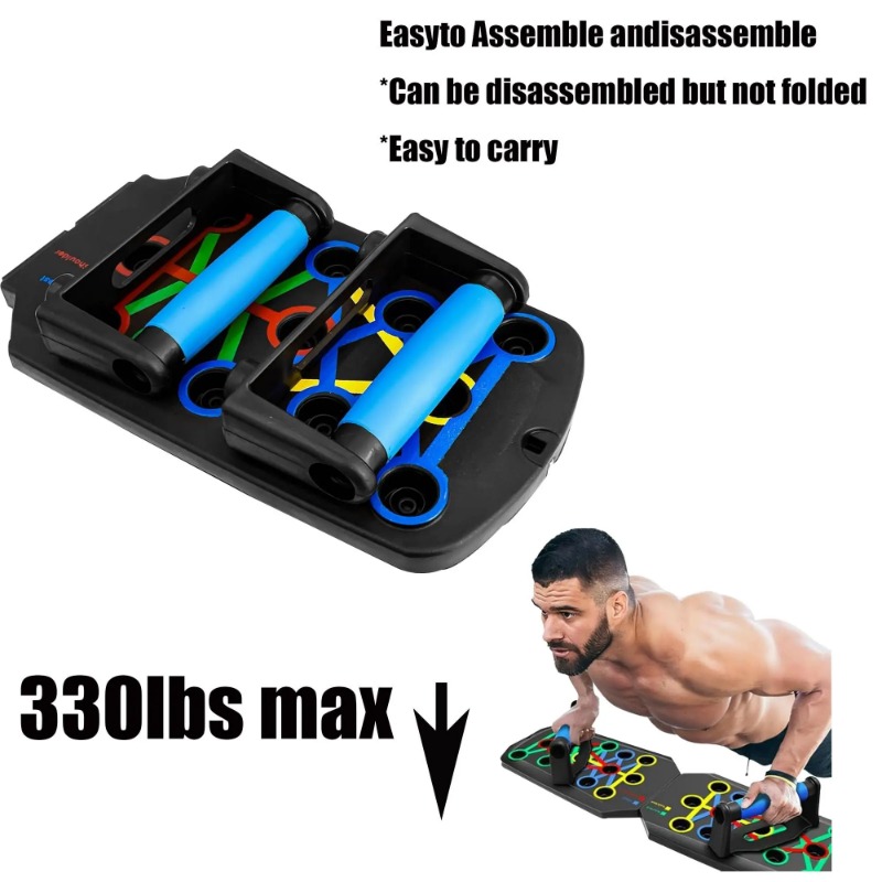 Plataforma Dobrável para Flexõ - Push Up Board Foldable Multi Function avaliação e preço