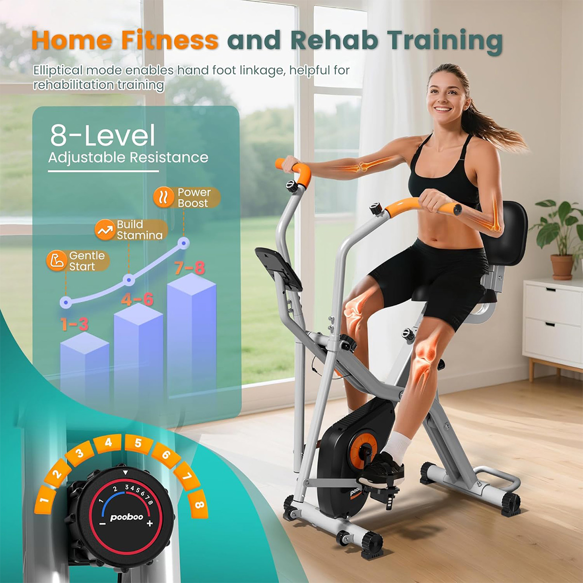 Bicicleta de Exercício Dobráve - Exercise Bike Magnetic Resistance avaliação e preço