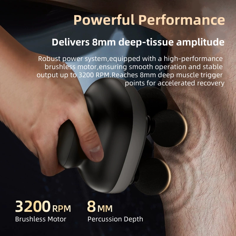 Pistola de fáscia portátil de  - Electric Massage Gun Deep Tissue avaliação e preço